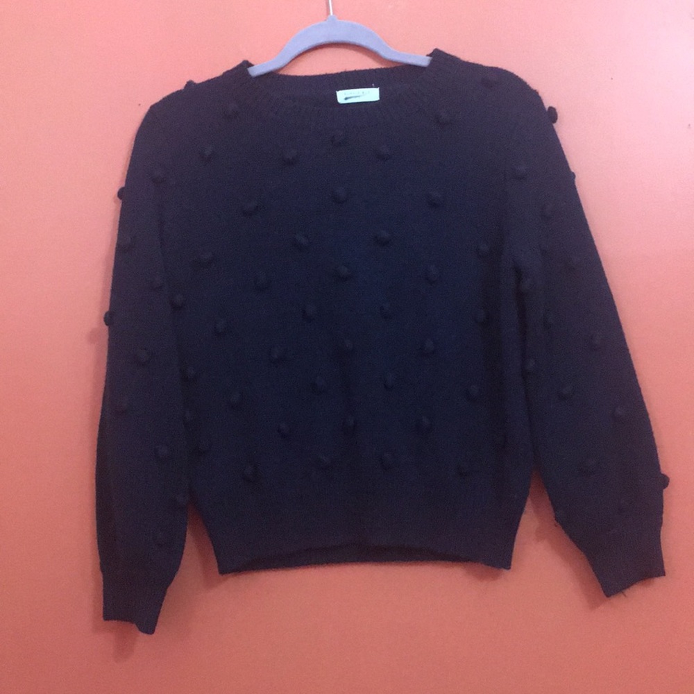 Polka dot sweater
